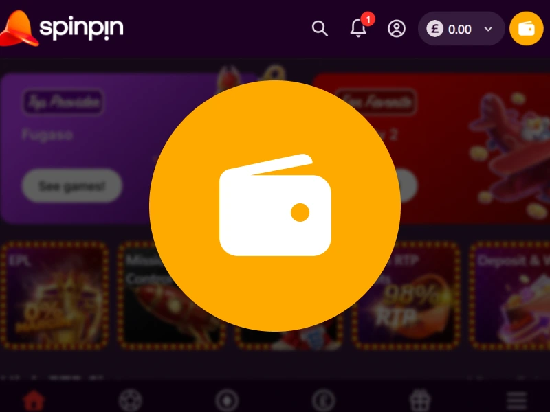 Spinpin Cashier section
