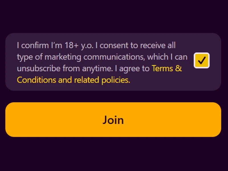 Spinpin registration confirmation