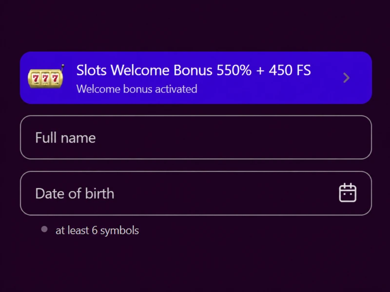 Spinpin personal information form